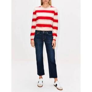 NEW RE/DONE slim straight crop jeans in barely worn